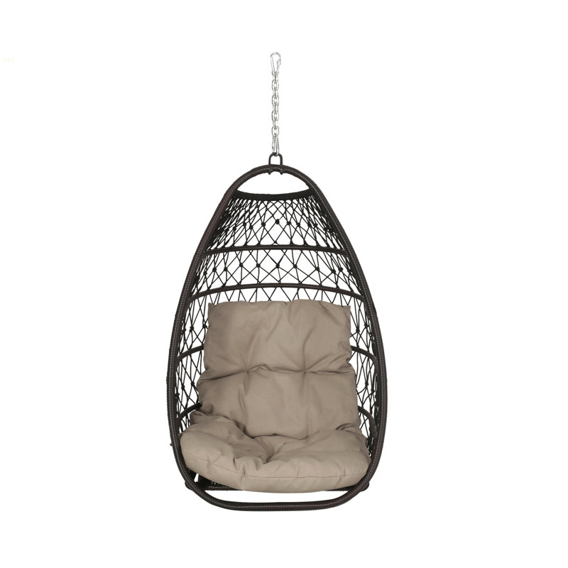 CHAISE PENDANTE PLIABLE, Noir