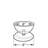 8" Single Bowl Counter Display-131635554