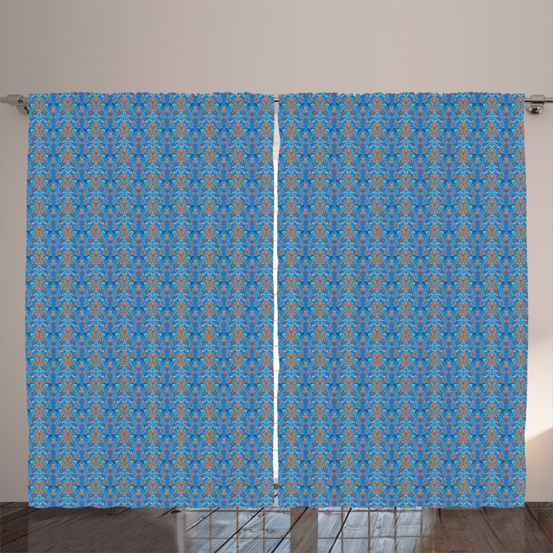Semi Sheer Curtain Pair