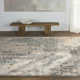 Endicott Abstract Handmade Tufted Gray/Beige Area Rug