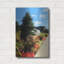 Art mural en métal luxueux «On Shakey Ground» par Dante Plata, 16 po x 24 po-1037932882
