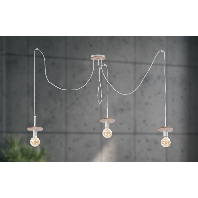Talmo 3 - Light Cluster Pendant, Natural