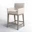 Tabouret de comptoir avec accoudoirs Bethea-98501974
