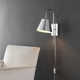 Rhoeva Single Light Iron Dimmable Plug-in Flush Mounted Sconce