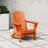 HDPE Outdoor Patio Folding Poly Adirondack Chair-1417473230