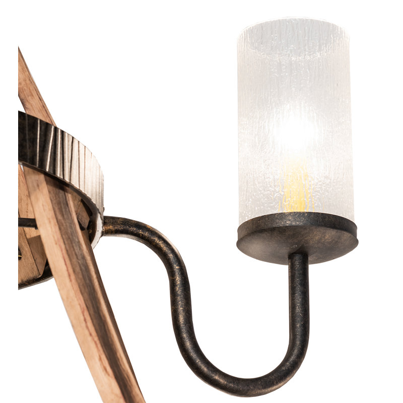 Rustic Lodge 12 - Light Chandelier
