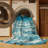 Washable Ocean Depth Gradient Coastal Area Rug-342568500