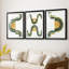 Analogous Arches I - Impression personnalisée de qualité supérieure avec cadre mat - 3 pièces-1054427914-1054427912