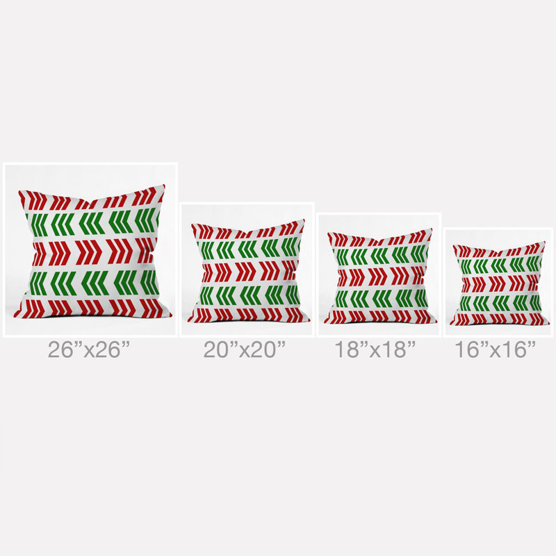 Zig Zag Indoor/Outdoor Throw Pillow