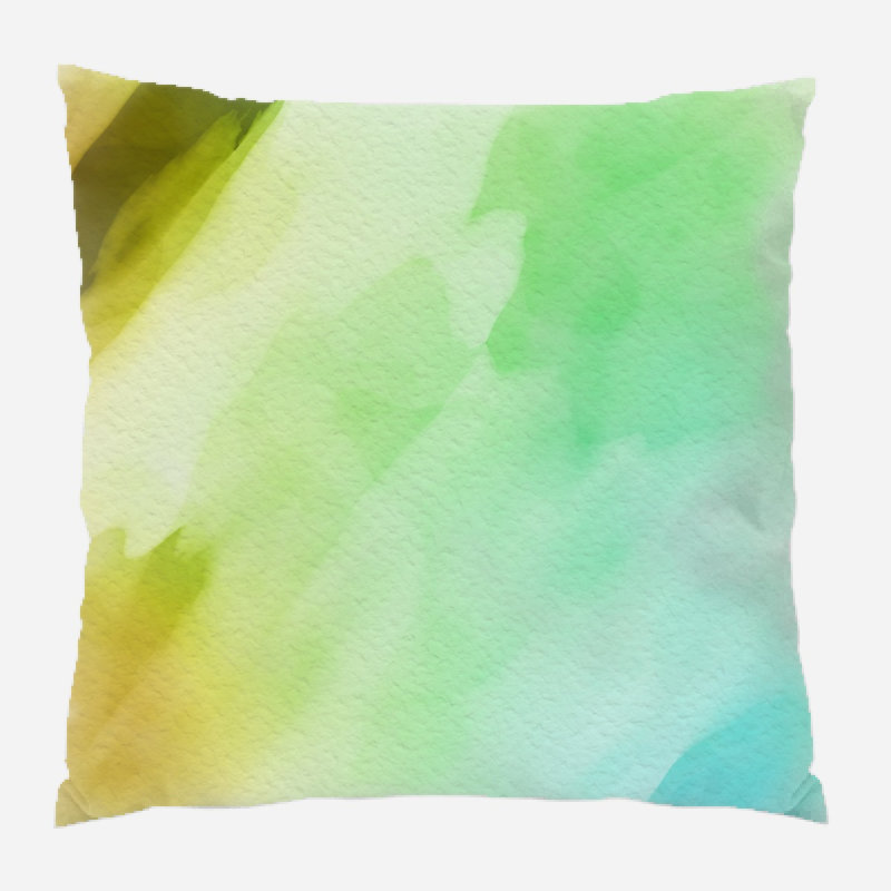 Coussin abstrait Holly Springs, Intérieur, Microsuède