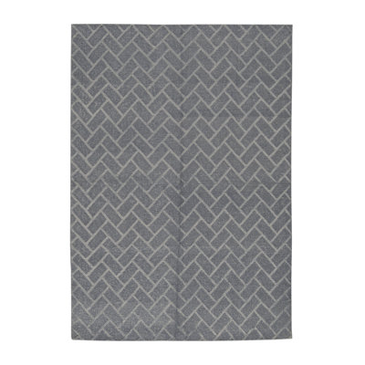 Cotton Geometric Indoor Rug