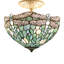 Plafonnier semi-encastré Tiffany