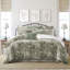 Dolce  Spring Green Cotton Duvet Cover Set  8 Piece-1721211715