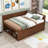 Kouta Wood Daybed with Drawers and Shelves-2034574561-2034574574