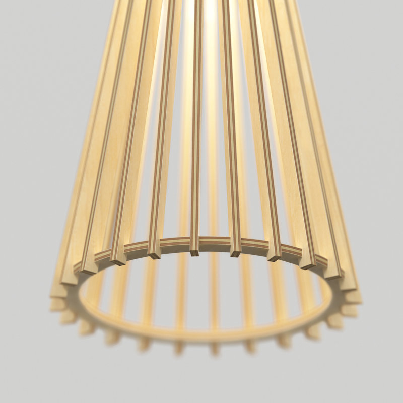 Wechsler LED Pendant Light, Natural