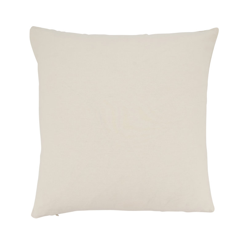 Housse de coussin en coton Klani Collection, Rouge / vert