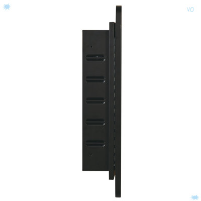 Armoire à miroir murale encastrée en métal