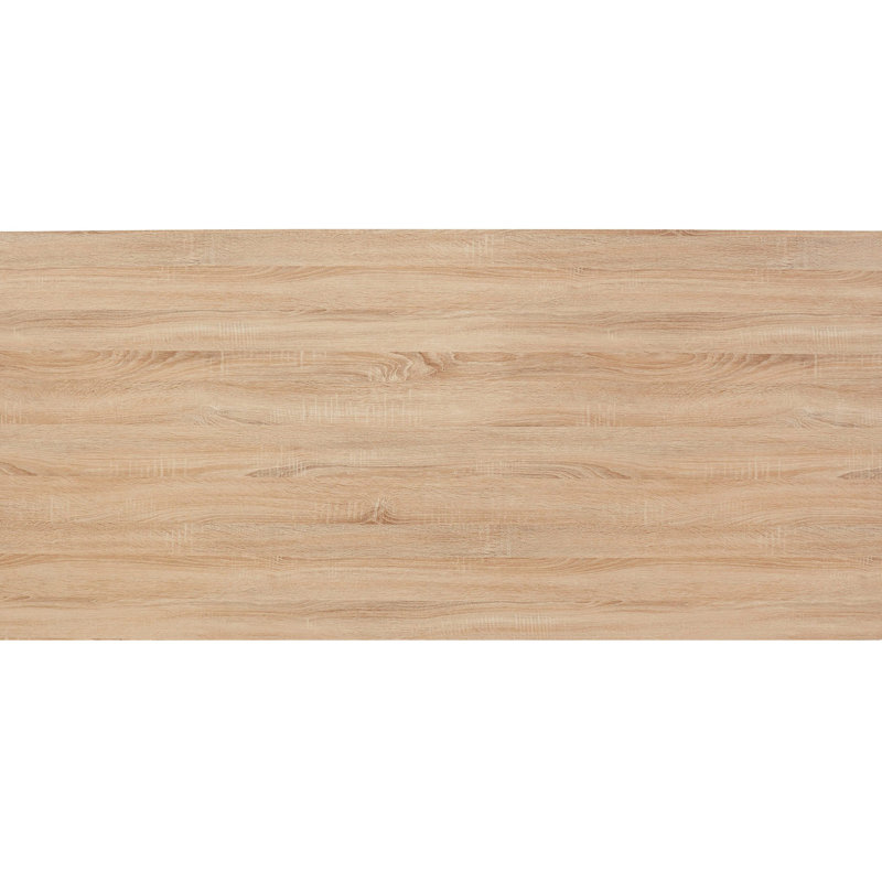 Nawatha Metal Base Dining Table, 76cm H x 90cm W x 160cm L