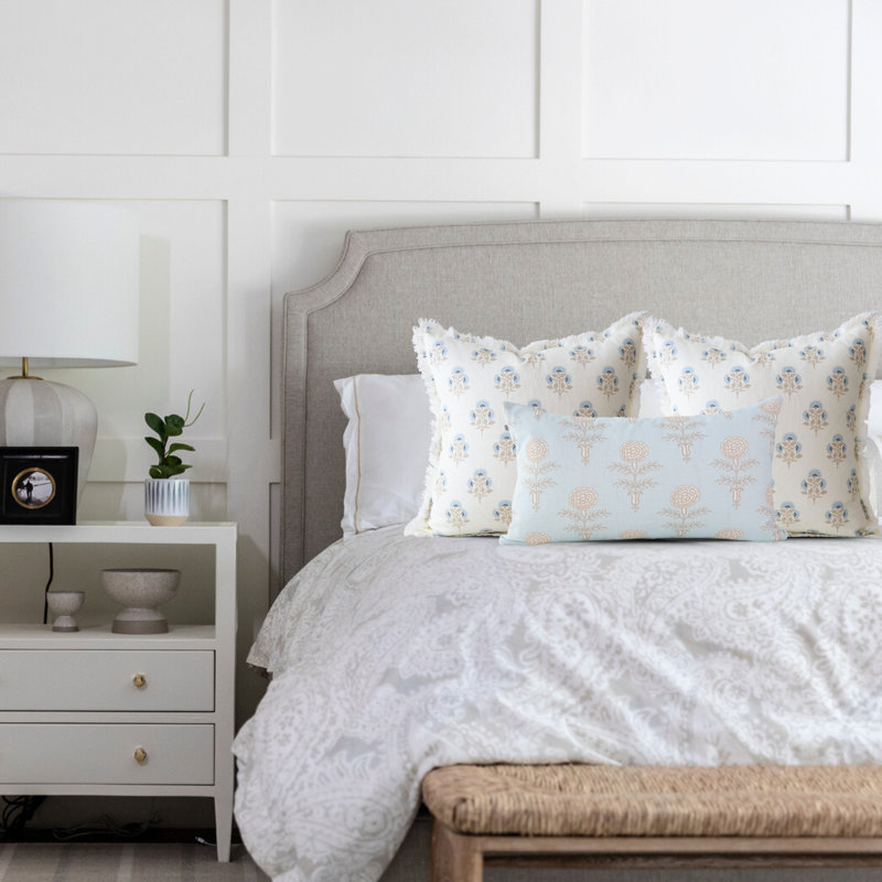 Housse de coussin Henriette, Carré 20 po