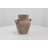 Daily Ceramic Antique Style Textured Vase With Shadings And Handles-1548681786