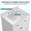 Ensemble de meuble-lavabo blanc 28 po-463429829