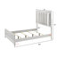 Mobilier de bois massif en bois massif 1pc