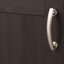 Poignée arche American Diner Collection - poignées d'armoire de 3 3/4 po nickel satiné - Quincaillerie transitionnelle et traditionnelle pour tiroirs et armoires-11295927-116399450