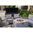Wicker 9 - Person Patio Conversation Set with Cushions