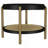Benson Black Round End Table