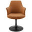 Fauteuil pivotant en cuir Lippa-105239691-105239693