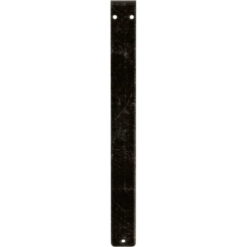 Support en fer forgé Versailles, Argenté antique chaleureux, H 12 po x l 1,5 po x P 10 po