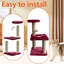 Jeu pour chat 15,7 "Cat Tower Sisal-1016163076