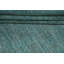 Tapis oriental vert Chobi Peshawar à teinture végétale noué à la main 6 pi 3 po x 9 pi 1 po