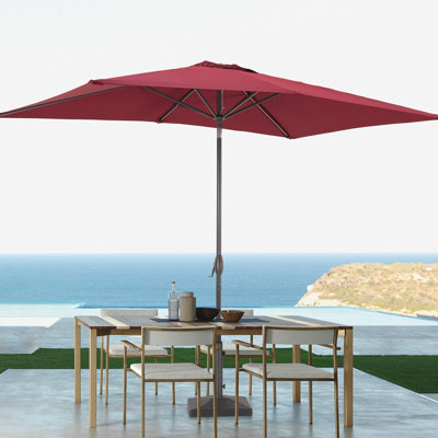 Rosanne 9x6' Rectangular Market Umbrella