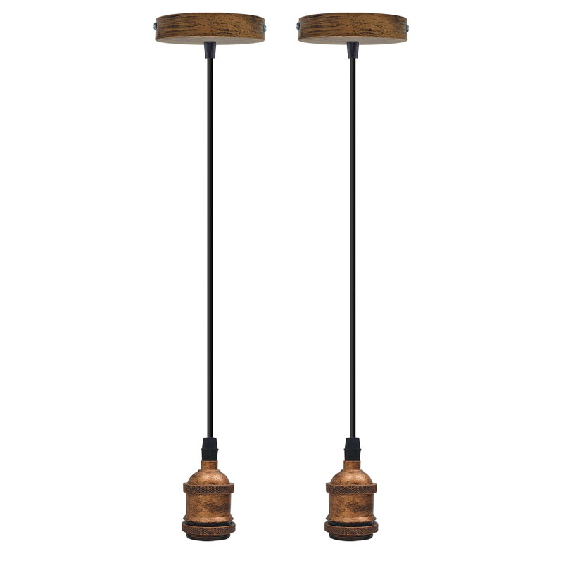 Ischua 2 - Light Single Pendant, No, Brushed Copper