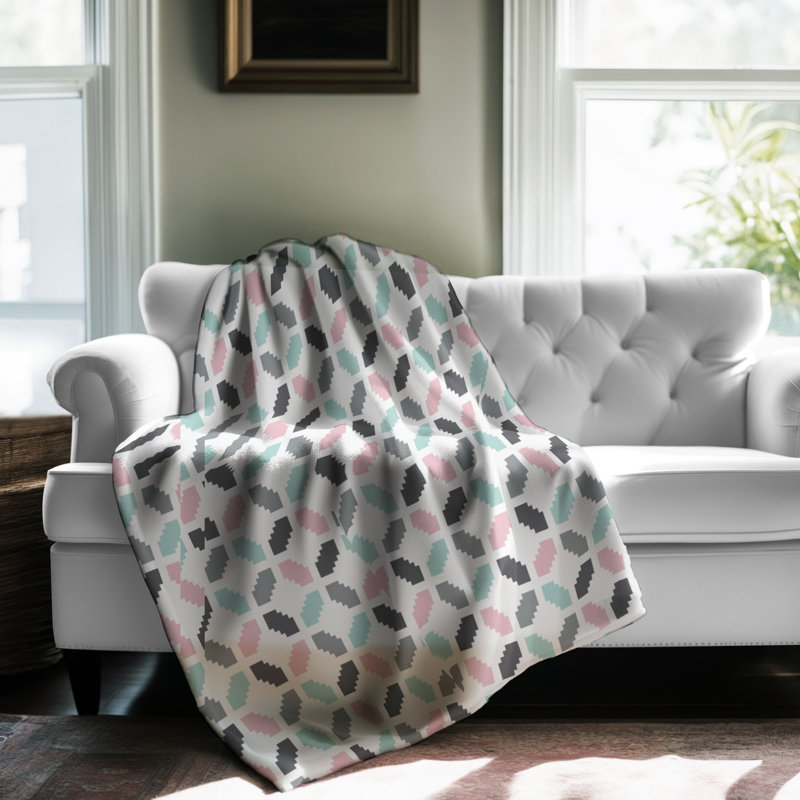 Swanky Design - Couverture Sherpa 1 pièce de qualité supérieure 0071, L 60 po x L 80 po