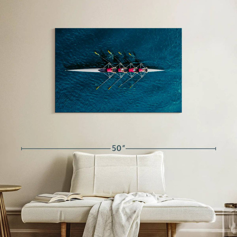 Sireci Women Rowing Team, 26" H x 39" W