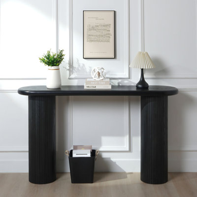 Modern Wood Console Table