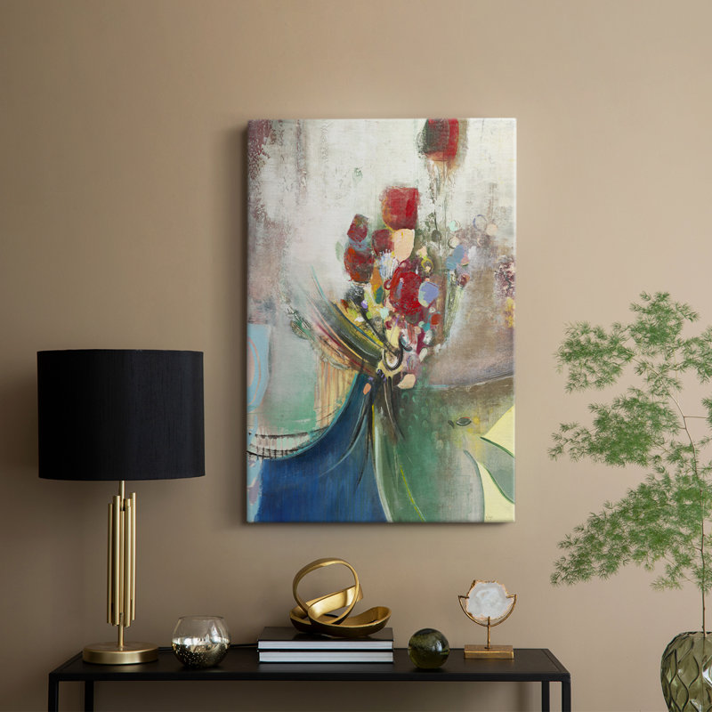 Célébration II - galerie Cavas sur mesure, H 12 po x l 8 po