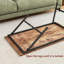 Table basse pliable rectangulaire moderne pour bureau à domicile