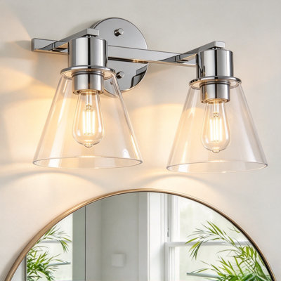 Lampes murales doubles