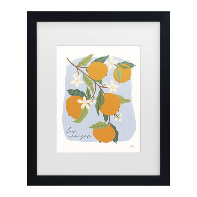 Bolog Laura Marshall Marche Aux Fruits I V2 Matted Framed Art