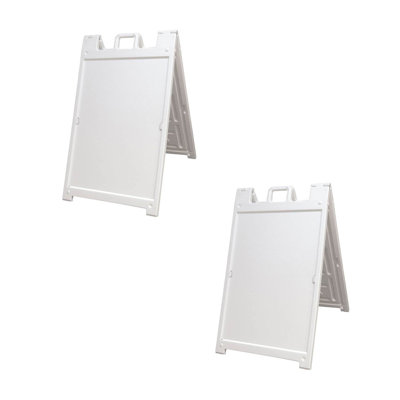 Panneau de trottoir pliable pliable