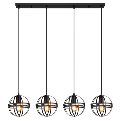 Mauritane 4 - Light Matte Black Pendant