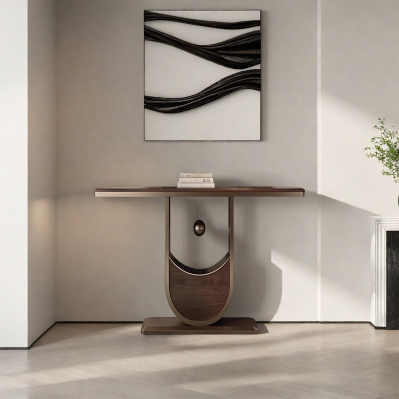 Console Modern Minimalist Luxury Art, H 33,46 po x l 39,37 po x P 13,78 po