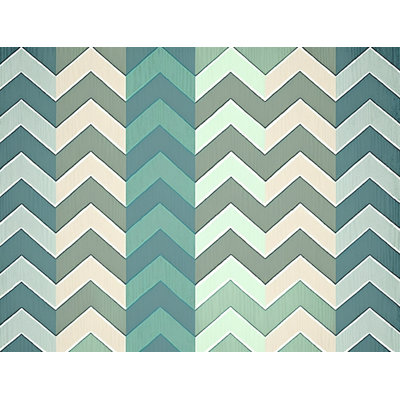 Chevron Stripes Fleece Throw