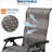 Portable Rattan Chaise Lounge Chair, Adjustable Folding Outdoor Reclining Chair with Widened Armrest, Sun Lounger for Patio, Garden, Beach, 330lb Capacity-1013672289