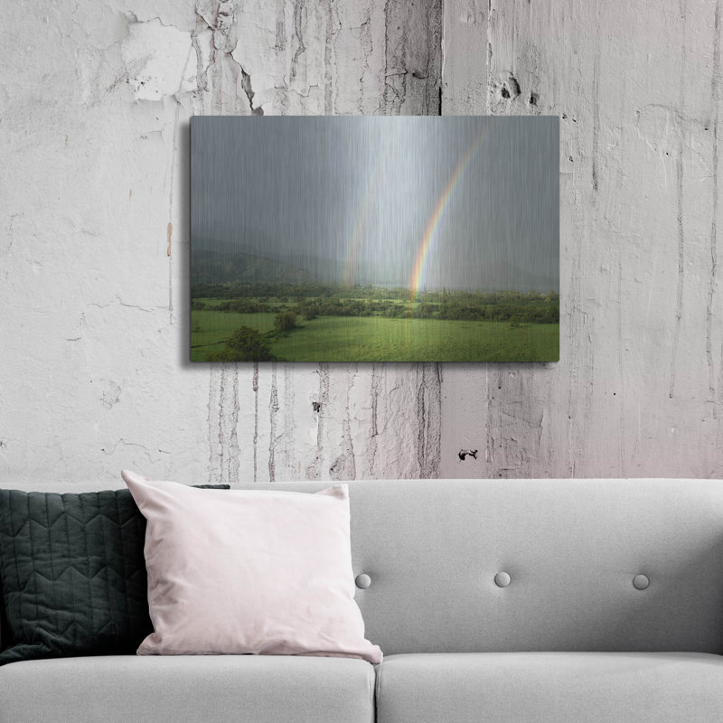" Double Rainbow " by Dennis Frates, 24" H x 36" W