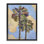  Two Palm Trees & Clouds Floater Canvas Wall Art by Paul Brent