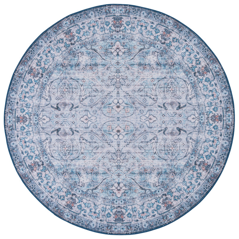 Tapis tissé à la machine Ziebarth Tucson, Rond 6 pi
